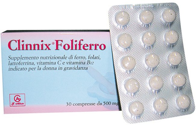 SANOCLIN FOLIFERRO 30 COMPRESSE