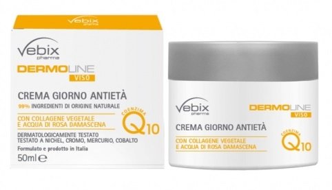 VEBIX DERMOLINE VISO CREMA GIORNO ANTIETA%27 50 ML