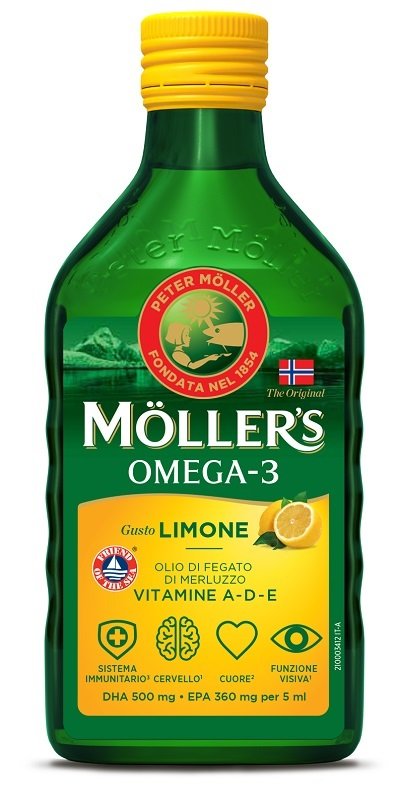 MOLLER%27S OMEGA 3 OLIO LIMONE 250 ML