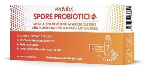 PROVIDA PROBIOTICI PLUS 20 MILIARDI 7 FLACONCINI X 8 ML