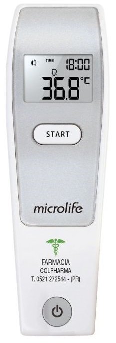 TERMOMETRO FRONTALE MICROLIFE NO CONTACT NC150 CON FINESTRA PERSONALIZZABILE