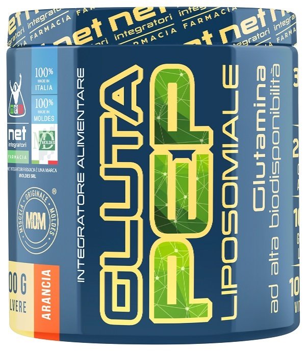 NET INTEGRATORI FARMACIA GLUTA PEP LIPOSOMIALE ARANCIA 200 G