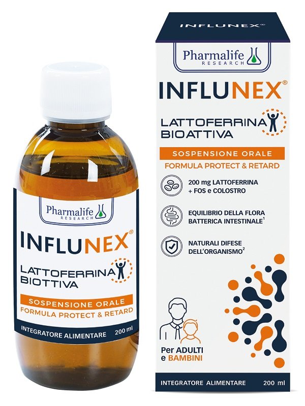 INFLUNEX LATTOFERRINA BIOATTIVA 200 ML
