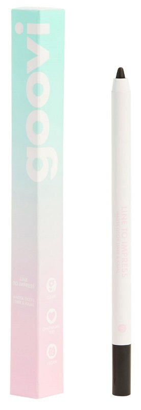 GOOVI MATITA OCCHI LINER & KAJAL 01 BLACK