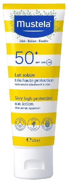 MUSTELA LATTE SOLARE 40 ML
