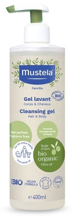 MUSTELA GEL DETERGENTE BIO 400 ML