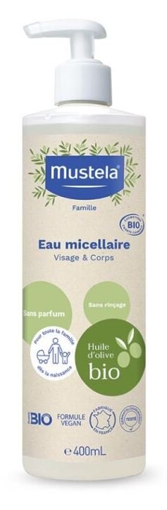 MUSTELA ACQUA MICELLARE BIO 400 ML
