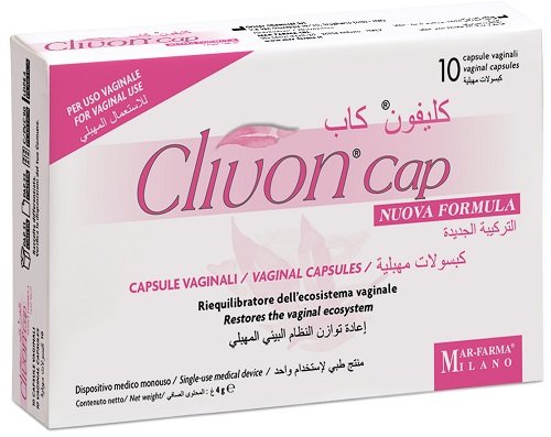 CLIVON CAP NUOVA FORMULA 10 CAPSULE VAGINALI