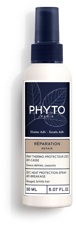 PHYTO REPARATION SPRAY TERMOPROTETTIVO 230 GRADI CELSIUS ANTI ROTTURA PER CAPELLI DANNEGGIATI FRAGILI 150 ML