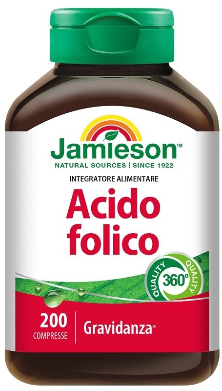 JAMIESON ACIDO FOLICO 200 COMPRESSE