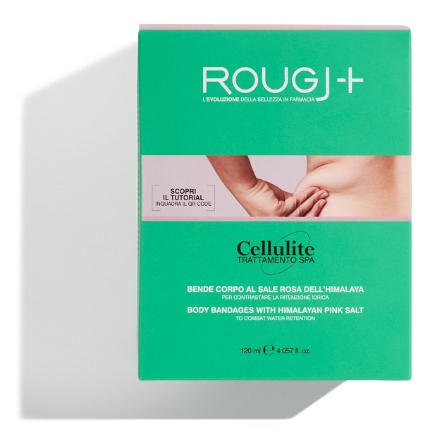 ROUGJ CELLULITE TRATTAMENTO SPA BENDE CORPO AL SALE ROSA DELL%27HIMALAYA 2 PEZZI 120 ML