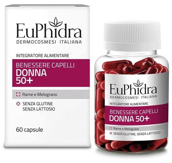 EUPHIDRA CAPELLI DONNA 50+ 60 CAPSULE