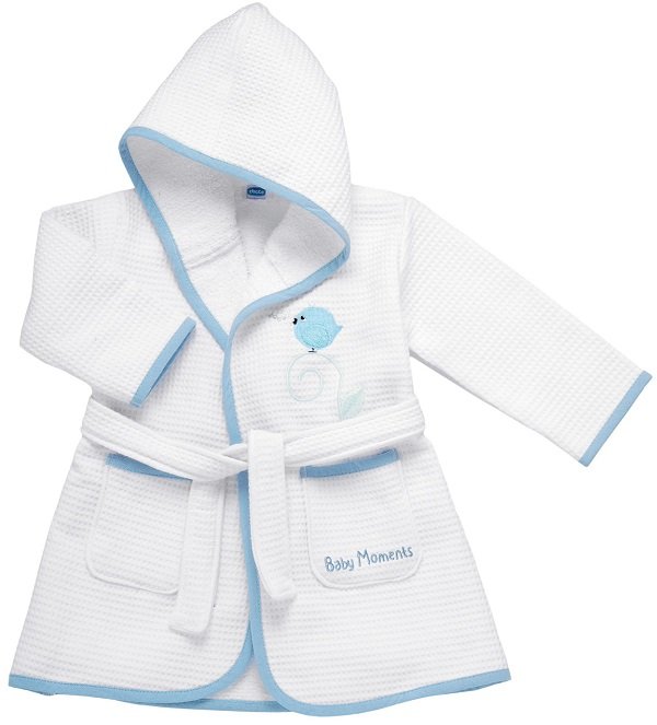 CHICCO ACCAPPATOIO PIQUET BLU 12M+