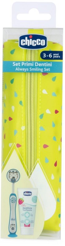 CHICCO SET DENTALE 3-6 YEARS AZZURRO