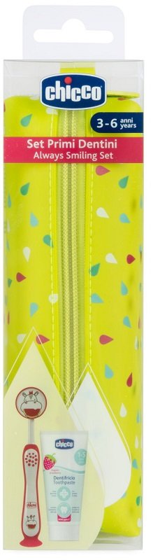 CHICCO SET DENTALE 3-6 YEARS ROSA