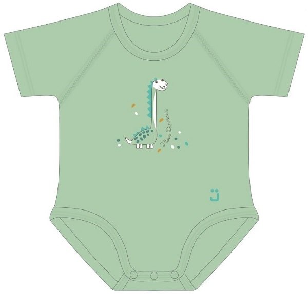 J BIMBI BODY 0-36M BIO COTTON 4SEASON BRONTOSAURO
