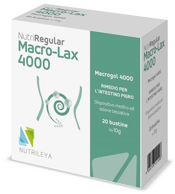 NUTRIREGULAR MACRO LAX 4000 20 BUSTINE DA 10 G