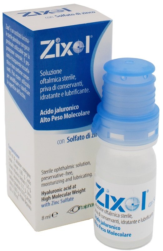SOLUZIONE OFTALMICA ZIXOL PLURIDOSE 8 ML