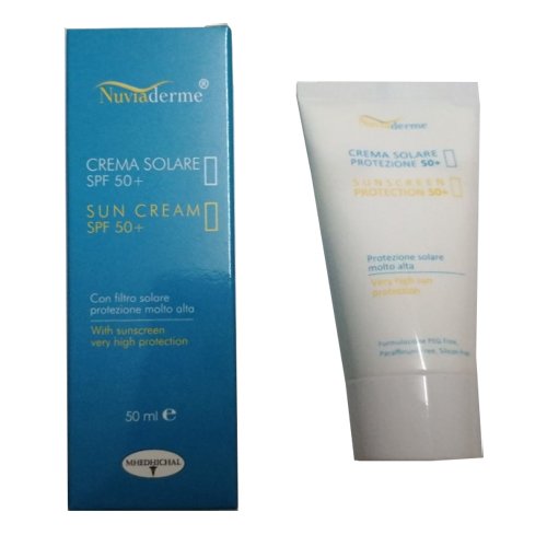 NUVIADERME CREMA SOLARE PROTEZIONE 50+ 50 ML