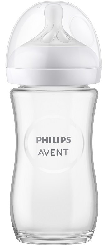 AVENT BIBERON NATURAL RESPONSE IN VETRO DA 240ML TETTARELLA FLUSSO 3