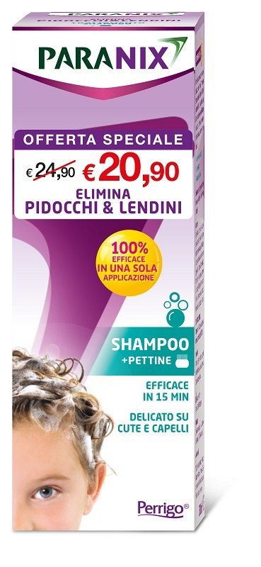 PARANIX SHAMPOO TRATTAMENTO TAGLIO PREZZO 200 ML