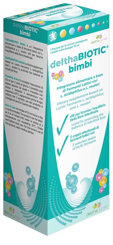 DELTHABIOTIC BIMBI GOCCE 15 ML