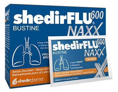 SHEDIRFLU 600 NAXX ARANCIA SENZA ZUCCHERI 20 BUSTINE