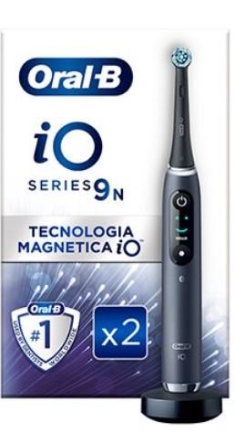 ORALB IO 9 BLACK SPAZZ+2REFILL