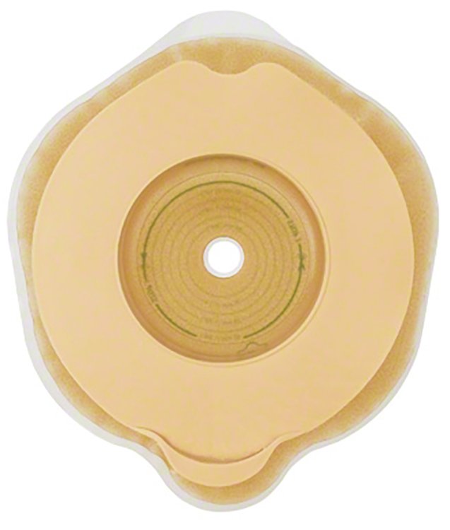 PLACCA CONVESSA FLEXIMA KEY 60 MM PER SISTEMA DUE PEZZI AGGANCIO AESIVO RITAGLIO 15/45 5 PEZZI