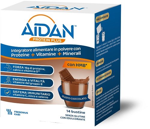 AIDAN PROTEIN PLUS CIOCCOLATO 14 BUSTINE