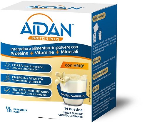 AIDAN PROTEIN PLUS VANIGLIA 14 BUSTINE
