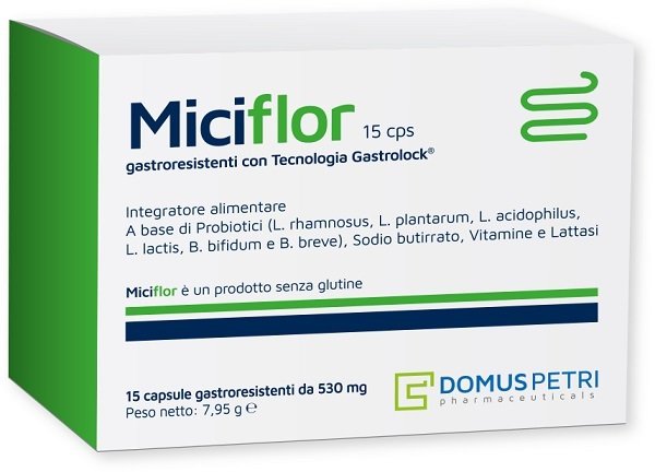 MICIFLOR 15 CAPSULE