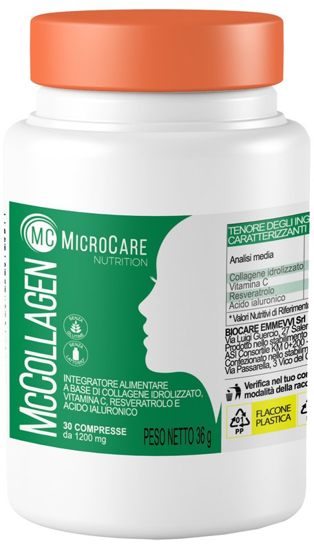MICROCARE NUTRITION MC COLLAGEN 30 COMPRESSE DA 1200 MG