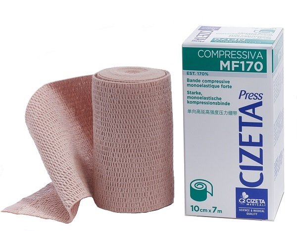 CIZETA PRESS COMPRESSIVA MF170 BENDA MONOELASTICA FORTE EST M 7X10 CM