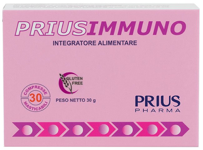PRIUSIMMUNO 30 COMPRESSE MASTICABILI