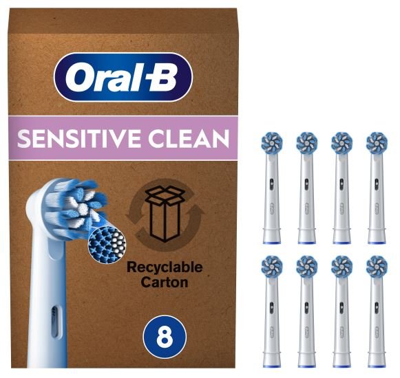 ORALB POWER REFILL EB60 SENSITIVE 8 PEZZI