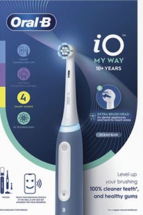 ORALB SPAZZOLINO POWER IO4 TEENS BLUE
