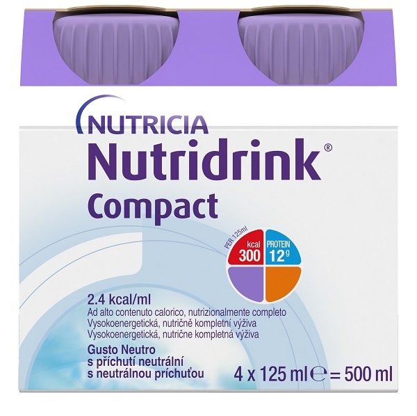 NUTRIDRINK COMPACT NEUTRO 4X125 ML
