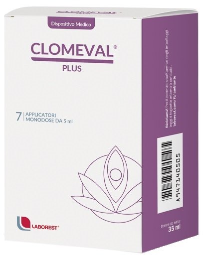 CLOMEVAL PLUS GEL VAGINALE 35 ML + 7 APPLICATORI MONOUSO