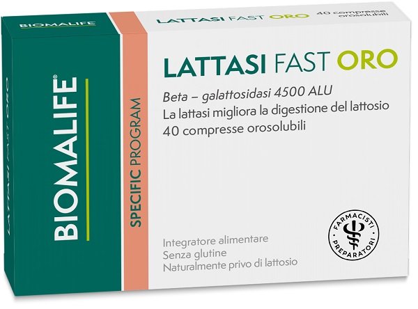LATTASI FAST ORO 40 COMPRESSE