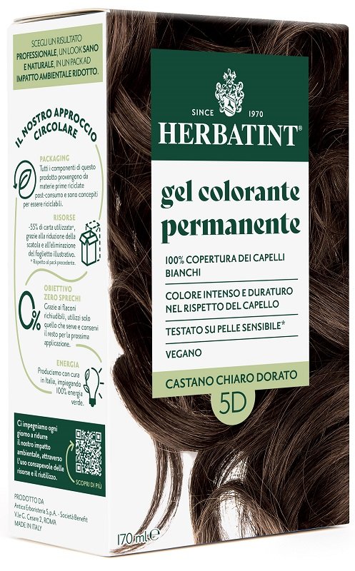 HERBATINT 5D CASTANO CHIARO DORATO 170 ML