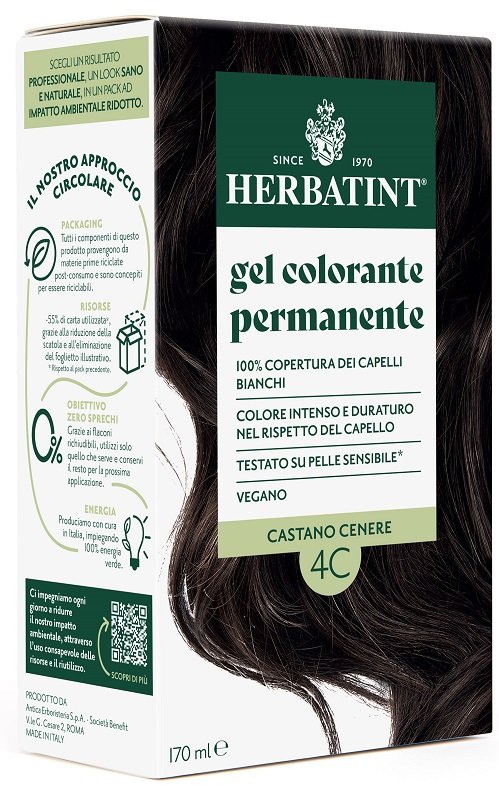 HERBATINT 4C CASTANO CENERE 170 ML