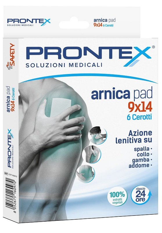 CEROTTO PRONTEX ARNICA PAD 9 X 14 6 PEZZI