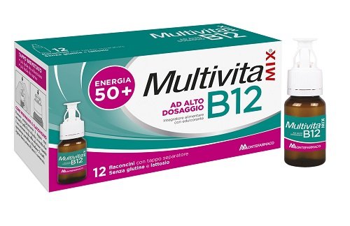 MULTIVITAMIX B12 12 FLACONCINI