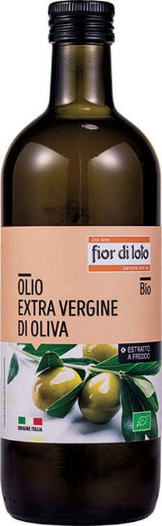 FIOR DI LOTO OLIO EXTRA VERGINE OLIVA BIO 1 LITRO