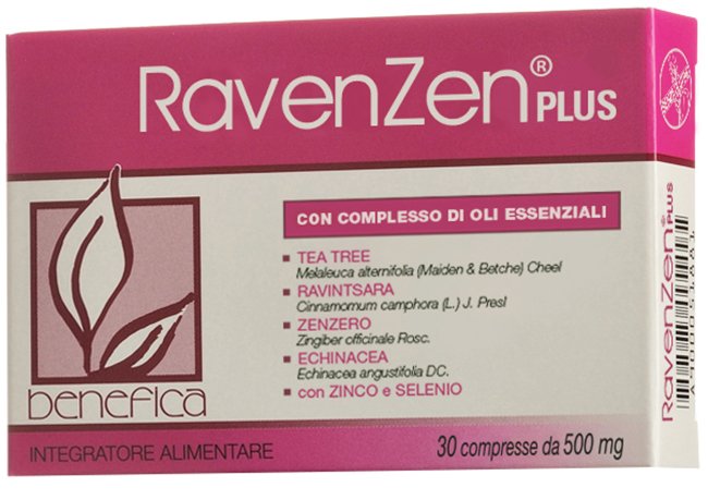RAVENZEN PLUS 30 COMPRESSE BENEFICA