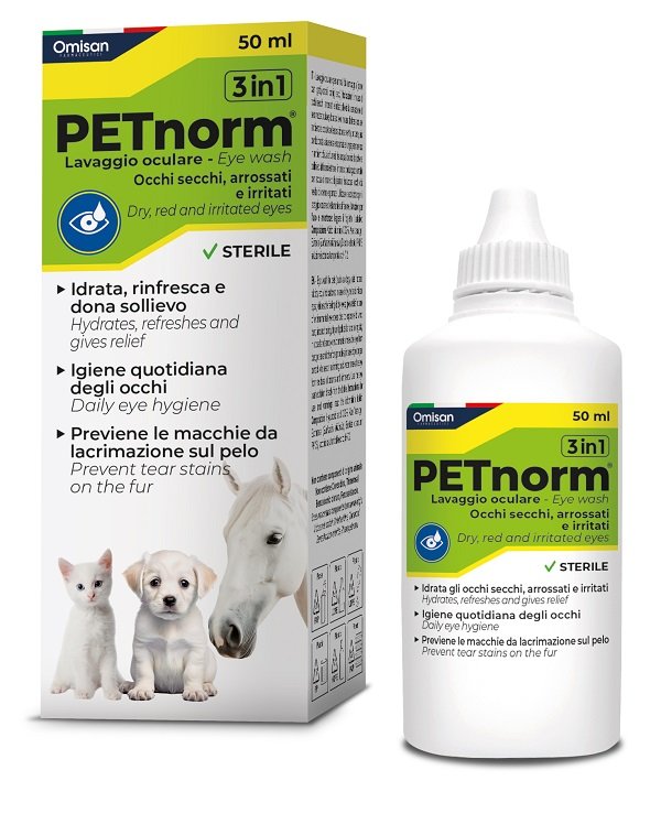 PETNORM LAVAGGIO OCULARE 50 ML