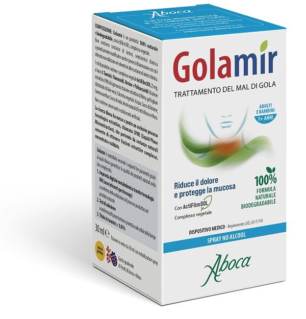 GOLAMIR SPRAY NO ALCOL 30 ML