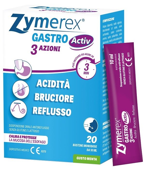 ZYMEREX GASTRO ACTIV 20 BUSTINE DA 10 ML