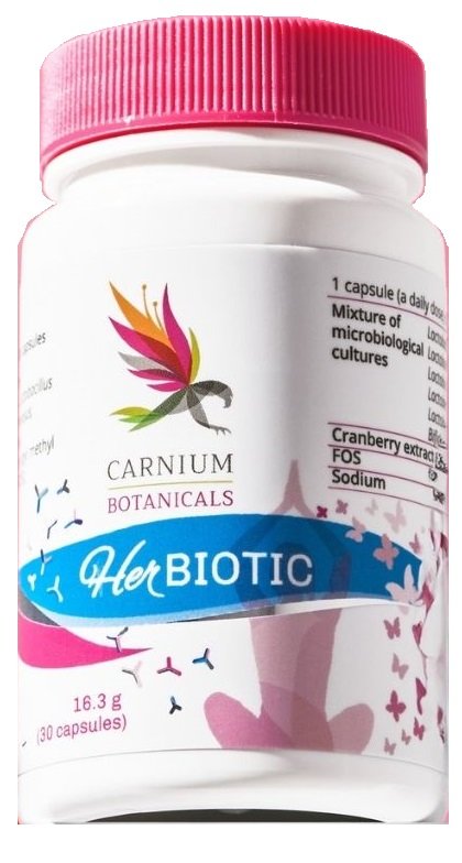 CARNIUM BOTANICALS HER BIOTIC 30 CAPSULE
